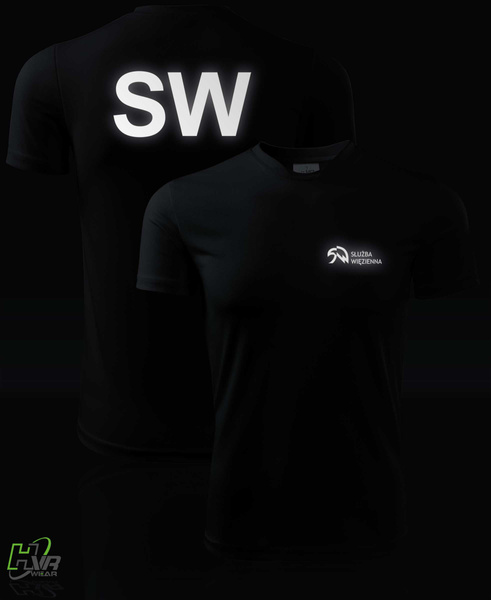 Koszulka termoaktywna T-shirt SŁUŻBA WIĘZIENNA SW