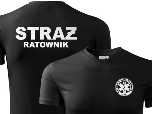 Koszulka termoaktywna T-shirt STRAŻ RATOWNIK OSP