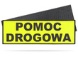 POMOC DROGOWA naszywka odblaskowa