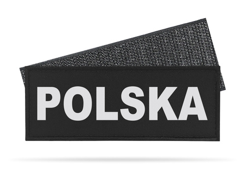 POLSKA naszywka odblaskowa