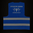 Kamizelka odblaskowa nadruk OPERATOR DRONA wz. 3
