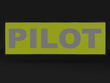 PILOT naszywka odblaskowa