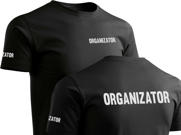 ORGANIZATOR koszulka z nadrukiem