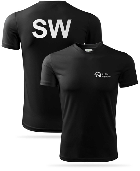Koszulka termoaktywna T-shirt SŁUŻBA WIĘZIENNA SW