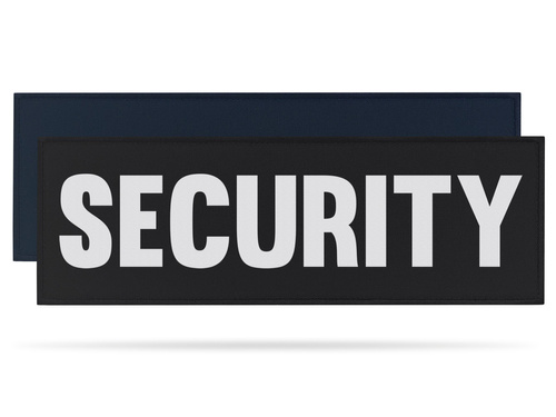 SECURITY naszywka odblaskowa