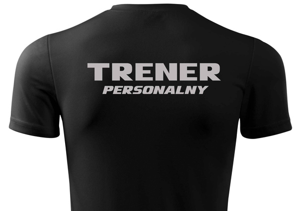 TRENER PERSONALNY siłownia koszulka termoaktywna