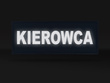 KIEROWCA emblemat odblaskowy