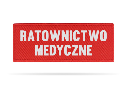 RATOWNICTWO MEDYCZNE naszywka odblaskowa
