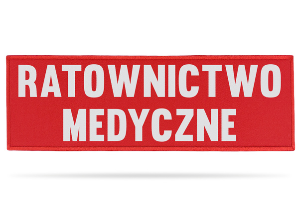 RATOWNICTWO MEDYCZNE naszywka odblaskowa