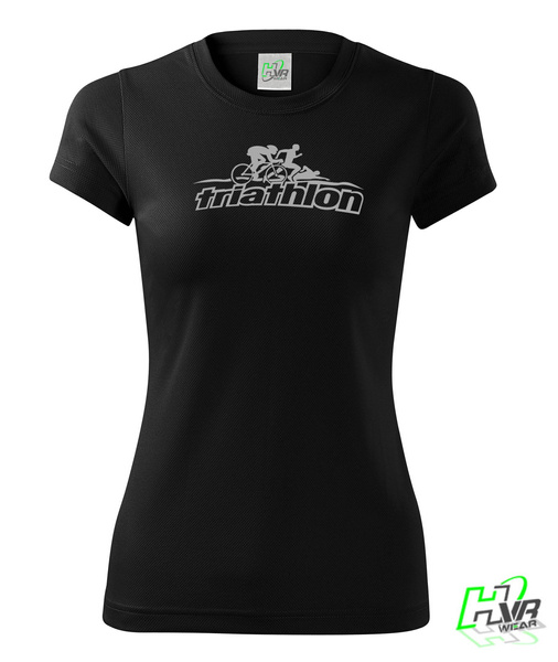 TRIATHLON damska koszulka termoaktywna z nadrukiem 2