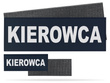 KIEROWCA zestaw emblematów odblaskowych