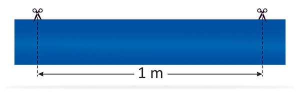 Odblaskowa taśma samoprzylepna niebieska 10 cm