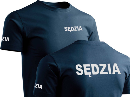 SĘDZIA koszulka z nadrukiem