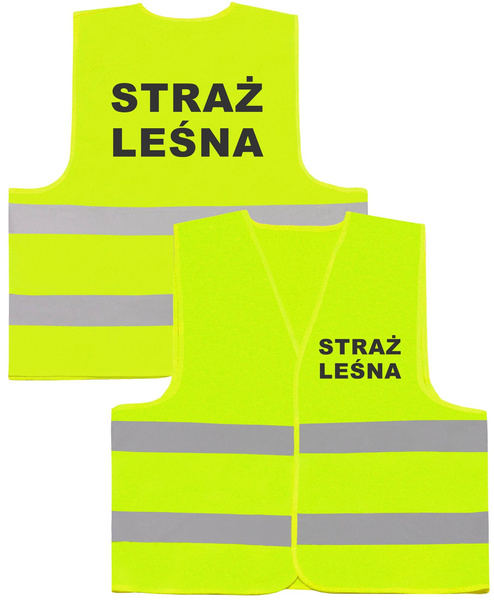 STRAŻ LEŚNA kamizelka odblaskowa
