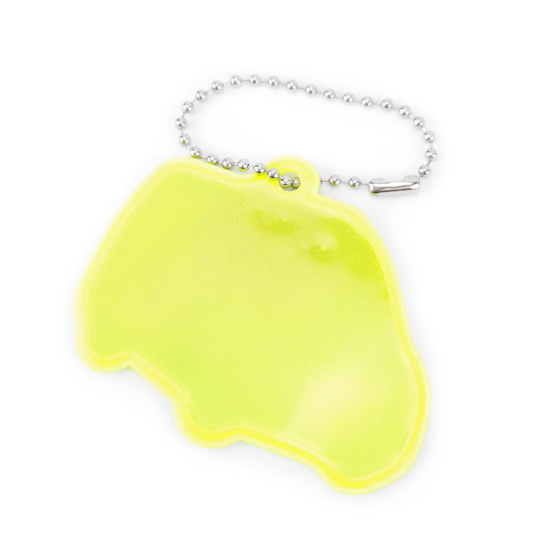 Zawieszka odblaskowa na łańcuszku - POGOTOWIE