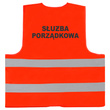SŁUŻBA PORZĄDKOWA kamizelka odblaskowa