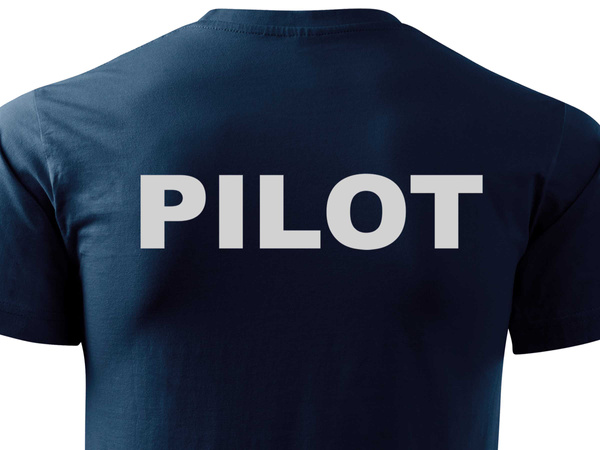 PILOT koszulka z nadrukiem