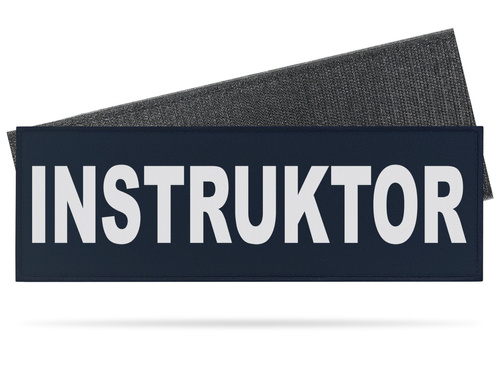 INSTRUKTOR emblemat odblaskowy