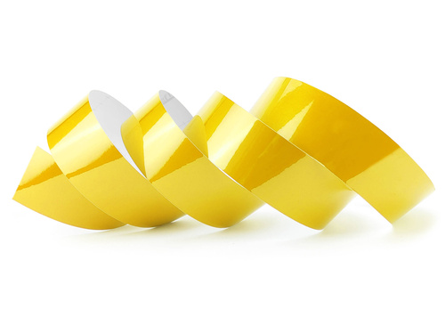 Odblaskowa taśma samoprzylepna żółta 5 cm