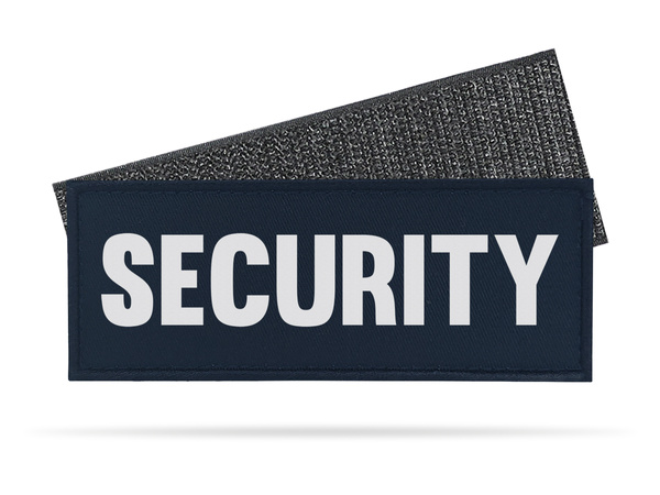 SECURITY emblemat odblaskowy