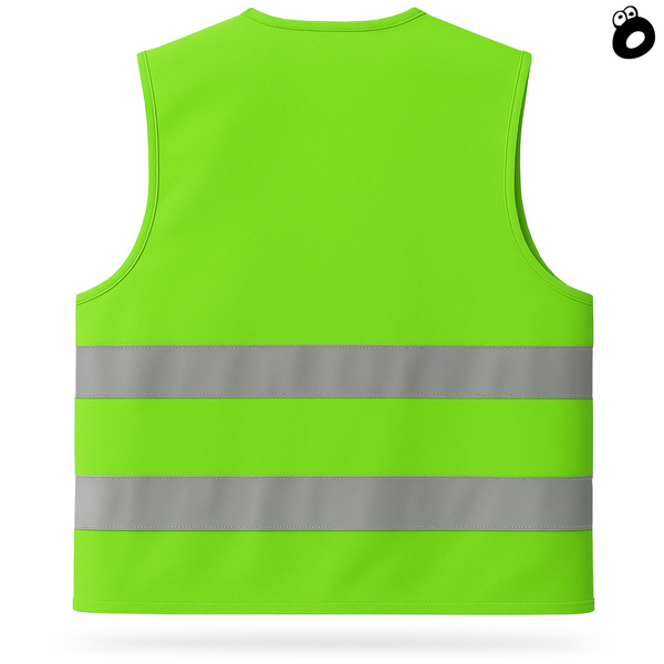 Kamizelka odblaskowa zielona