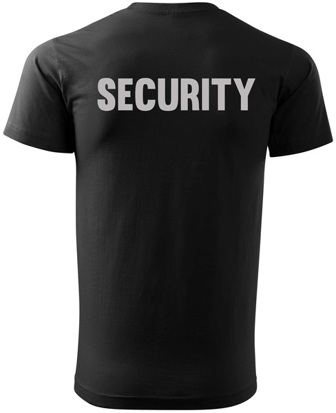 SECURITY koszulka z nadrukiem
