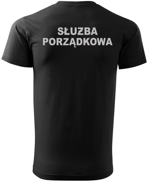SŁUŻBA PORZĄDKOWA koszulka z nadrukiem