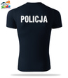 Dziecięca koszulka z nadrukiem odblaskowym POLICJA