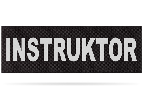 INSTRUKTOR emblemat odblaskowy