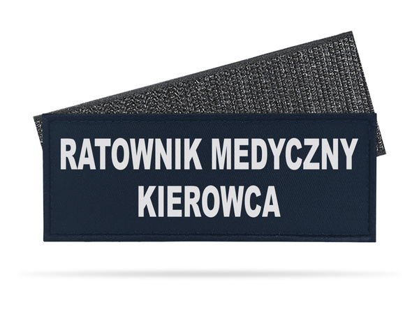 RATOWNIK MEDYCZNY KIEROWCA emblemat odblaskowy