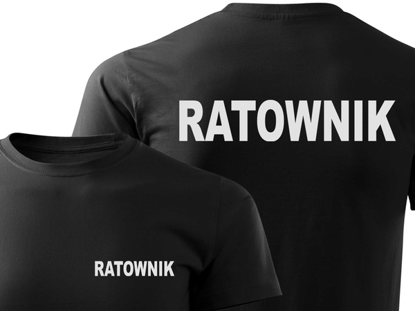 RATOWNIK koszulka z nadrukiem
