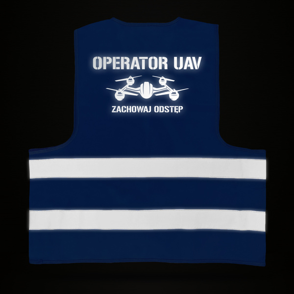 Kamizelka odblaskowa nadruk OPERATOR UAV wz. 2