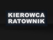 KIEROWCA RATOWNIK emblemat odblaskowy