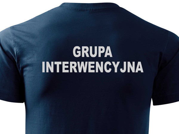 GRUPA INTERWENCYJNA koszulka z nadrukiem