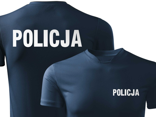 Koszulka termoaktywna T-shirt POLICJA