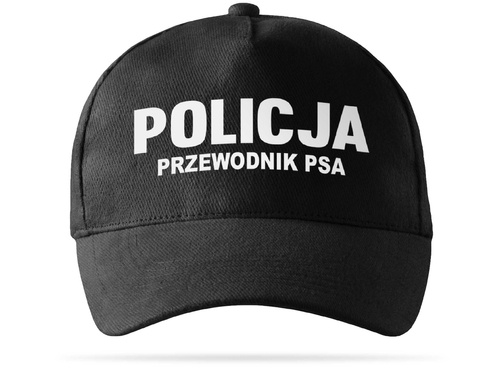 POLICJA PRZEWODNIK PSA czapka z daszkiem