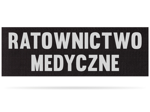 RATOWNICTWO MEDYCZNE emblemat odblaskowy