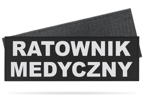 RATOWNIK MEDYCZNY naszywka odblaskowa