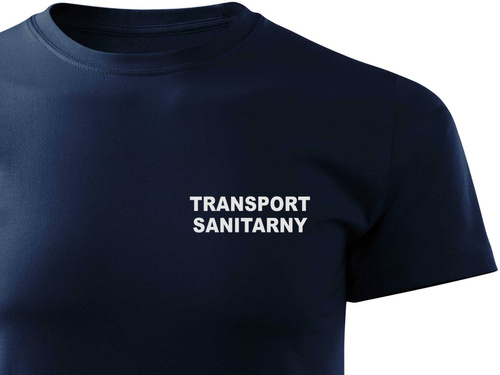 TRANSPORT SANITARNY koszulka z nadrukiem