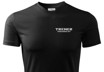 TRENER PERSONALNY siłownia koszulka termoaktywna