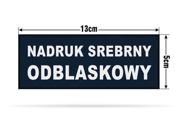 KIEROWCA naszywka odblaskowa 