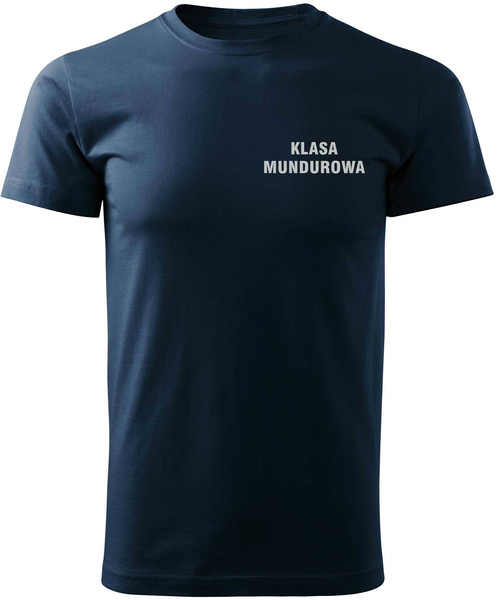 Koszulka T-shirt wzór odblaskowy KLASA MUNDUROWA