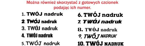 Koszulka T-shirt z własnym nadrukiem - brązowa