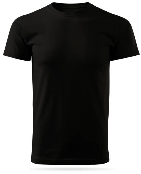 Koszulka T-shirt z własnym nadrukiem - czarna