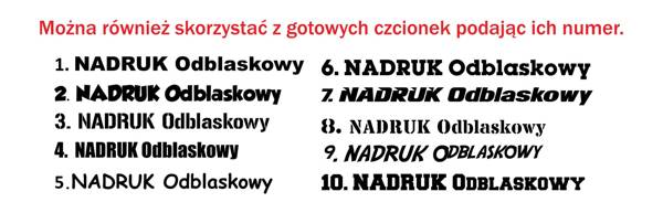 Koszulka T-shirt z własnym nadrukiem - czerwona