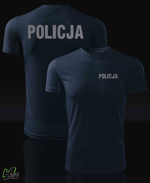 Koszulka termoaktywna T-shirt POLICJA