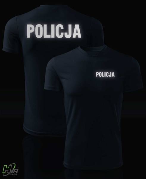 Koszulka termoaktywna T-shirt POLICJA