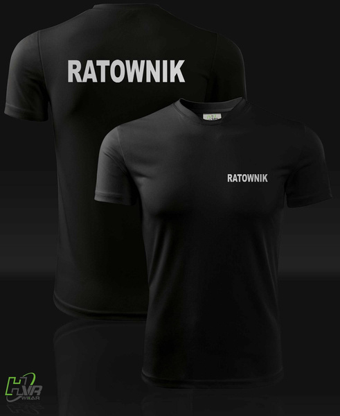 Koszulka termoaktywna T-shirt nadruk RATOWNIK