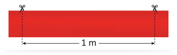 Odblaskowa taśma samoprzylepna czerwona 10 cm