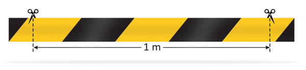 Odblaskowa taśma samoprzylepna żółto-czarna 5 cm
